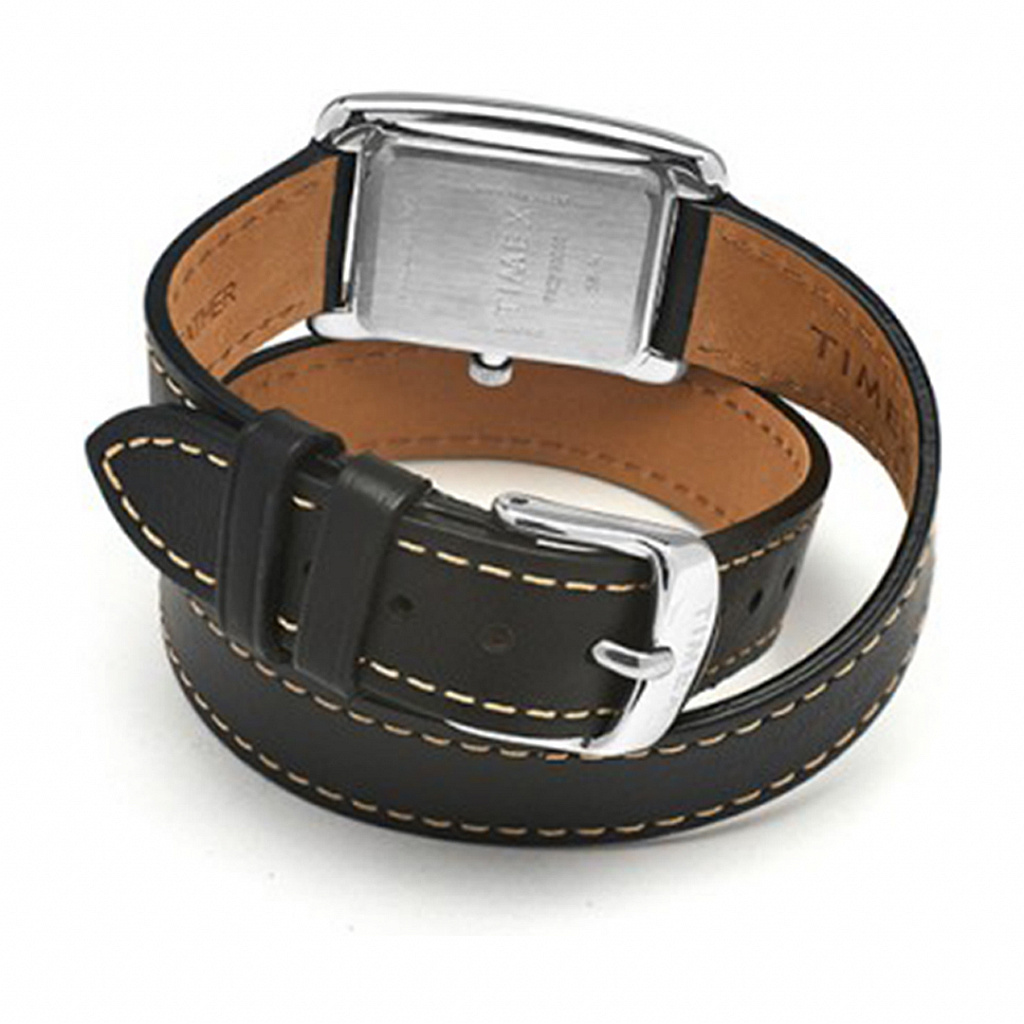 Addison 25mm double 2025 wrap leather strap watch